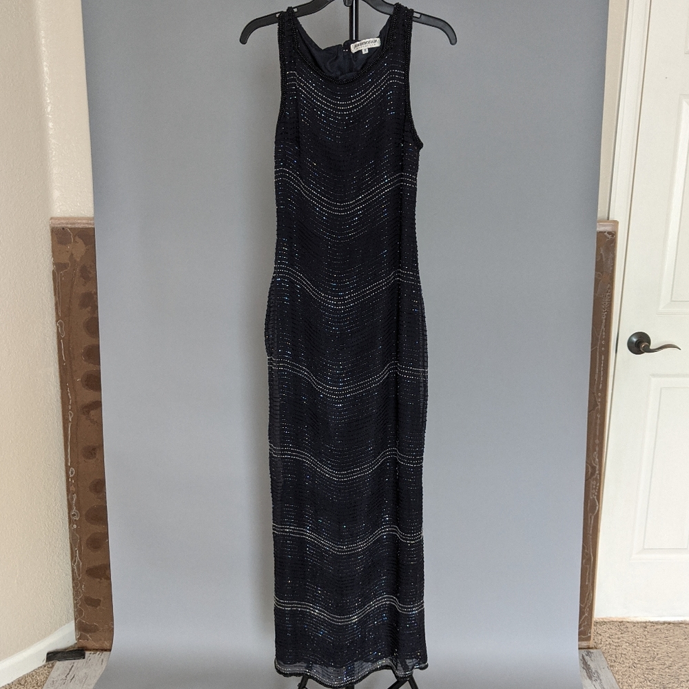 Beaded Evening Gown Harrison Morgan Manhattan